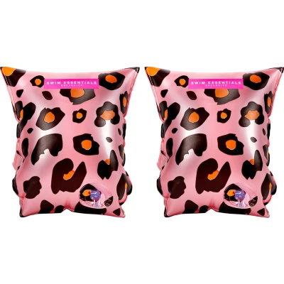 Afbeelding van Swim essentials zwembandjes panterprint roségoud 2 6 jaar