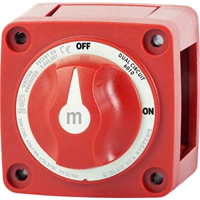Afbeelding van BSS Model M, Hoofdschakelaar 300A Dp Rood