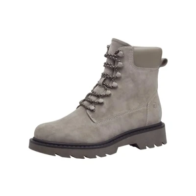Afbeelding van Tamaris Dames 1 25909 41 modieuze laarzen voor dames, grijs.