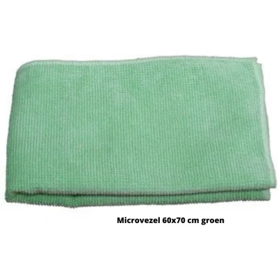 Afbeelding van Microvezeldoek Tricot Luxe 60 x 70 cm groen 320 grams