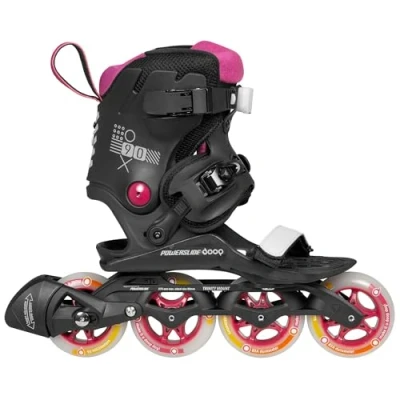 Afbeelding van POWERSLIDE Doop Purple Dusk 90 Verstelbare Inline Skates Aluminium Chassis Maat 43 49 (Verpakking licht beschadigd)