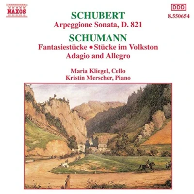 Afbeelding van Maria Kliegel &amp; Kristin Merscher Schubert: Arpeggione Sonata / Schumann: Fantasy Pieces (CD)