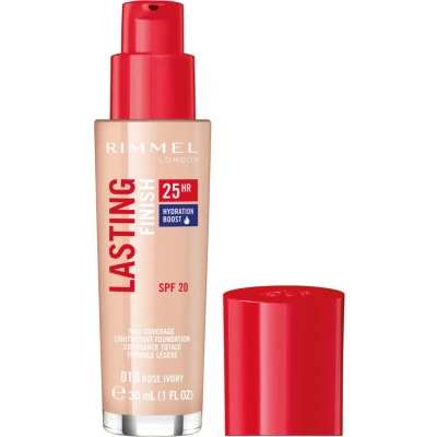 Afbeelding van Rimmel Lasting Finish 25 HR Foundation 010 Light Porcelain