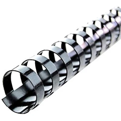 Afbeelding van GBC 4400008 bindkammen, A5, 8 mm, zwart, 100 stuks