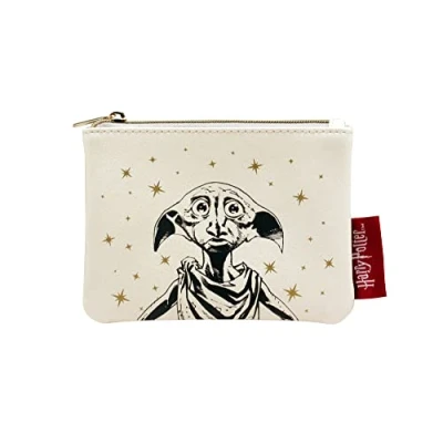Afbeelding van Half Moon Bay Harry Potter Dobby portemonnee Kleine damesportemonnee met ritssluiting en voor munten geschenken