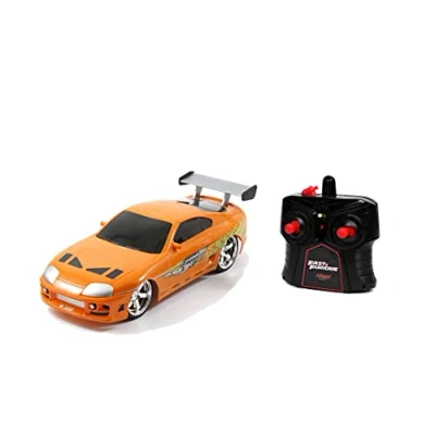 Image de Voiture radio commandée Jada Fast and Furios Brian&#039;s Toyota Supra Orange