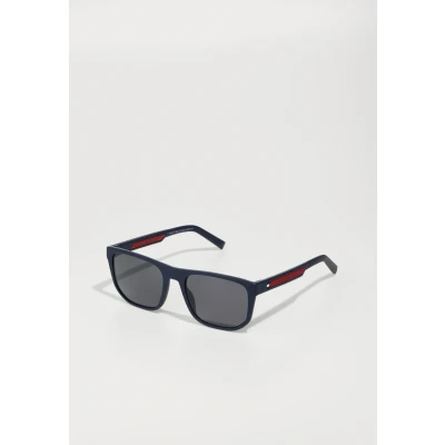 Afbeelding van Tommy Hilfiger Zonnebril, Heren, Maat: 55, Blue/red