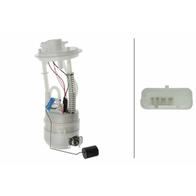 Afbeelding van HELLA 8TF 358 316 791 Brandstoftoevoereenheid Met brandstoftoevoermodule Electrisch Benzine ALFA ROMEO: 156 Saloon