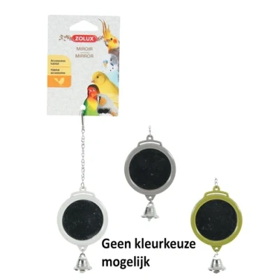 Afbeelding van Zolux Spiegel Rond Met Bel Assorti 5,5X1X16,5 CM
