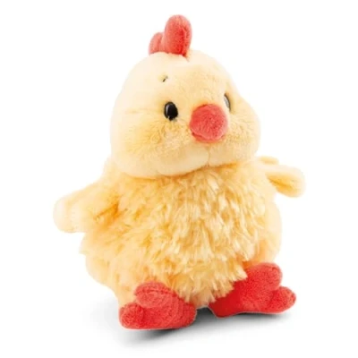 Afbeelding van Eggwina pluche kuikentje, 15 cm, geel, knuffeldier, schattige knuffel om te knuffelen, spelen, voor kinderen en volwassenen, een geweldig cadeau idee