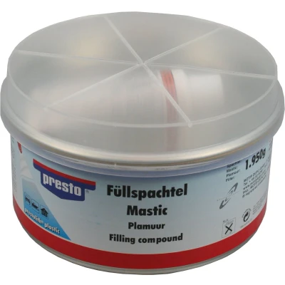 Afbeelding van Presto Polyesterplamuur met Minerale Vulstoffen 2 kilo