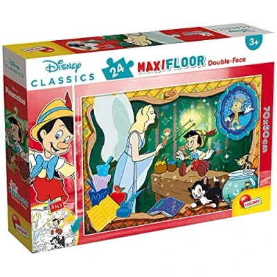 Afbeelding van Liscianigiochi Puzzel DF Maxi Floor 24 Disney Classic Other Kinderen, meerkleurig, 86672