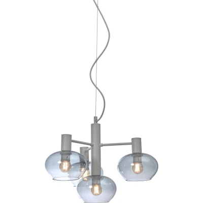 Afbeelding van it&#039;s about RoMi Hanglamp Bologna Grijs 43x43x34cm