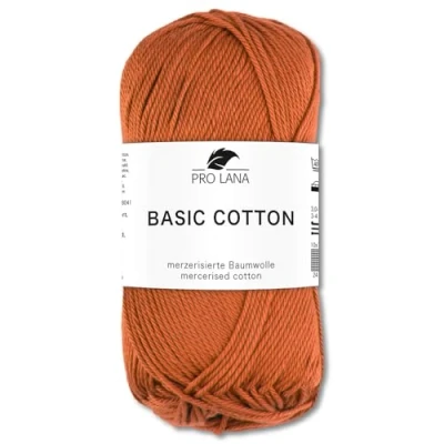 Afbeelding van Frida&#039;s Wollhaus Pro Lana Basic Wol voor breien en haken, 50 g, 64 kleuren (25 roestbruin)