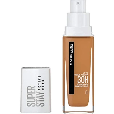 Afbeelding van 1+1 gratis: Maybelline SuperStay 30H Active Wear Foundation 61 Warm Bronze 30 ml