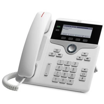 Afbeelding van Cisco CP 7821 W K9= VoIP systeemtelefoon LC display Wit