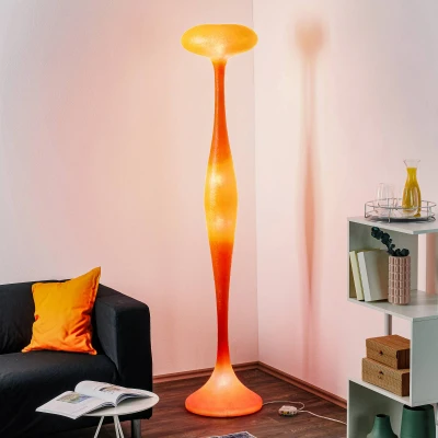 Afbeelding van Kundalini E.T.A. geselecteerde vloerlamp oranje