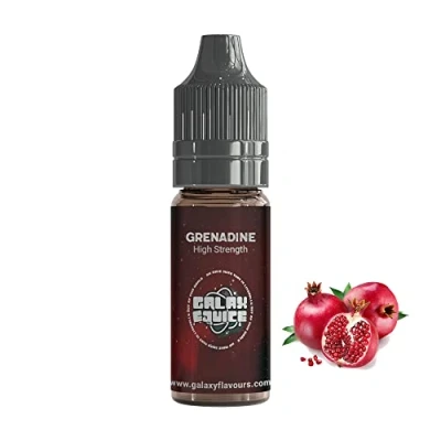 Image de Arôme Grenadine Haute Force Plus de 230 Saveurs alimentaires Galaxy Flacon 50 ml