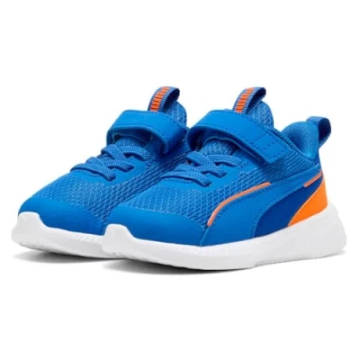 Afbeelding van PUMA Flyer 3 Ac+ Inf Sneakers, uniseks, baby, Blauw Berg Wit, 22 EU