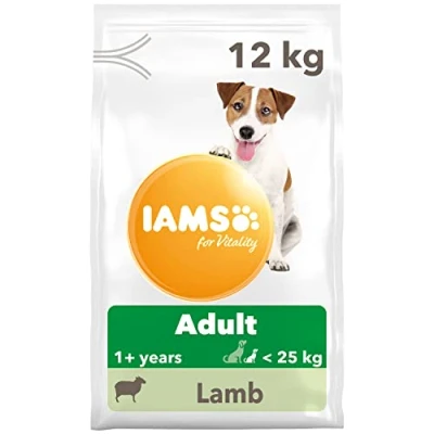 Afbeelding van Iams Dog Adult Small Medium Lam 12 kg