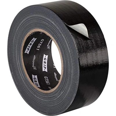 Afbeelding van Gaffa Tape zwart 50 mm x m, GRIP Eventbasics GT 561 Allround reparatieband, universeel plakband met sterke kleefkracht