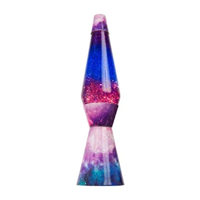Afbeelding van Lavalamp Galaxy Met Multicolor Lava En Glitters
