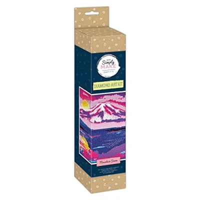 Afbeelding van Diamond Art Kit Mountain Scene