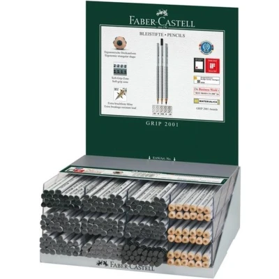 Afbeelding van potlood Faber Castell GRIP 2001 display met 252 stuks