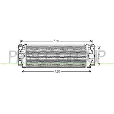 Afbeelding van PRASCO ME919N001 Intercooler MERCEDES BENZ: Sprinter 3.5 T Van, 3 Van