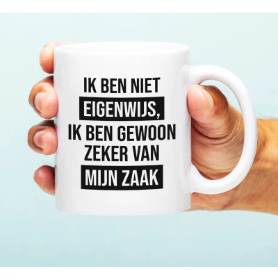 Afbeelding van Mok Ik Ben Niet Eigenwijs