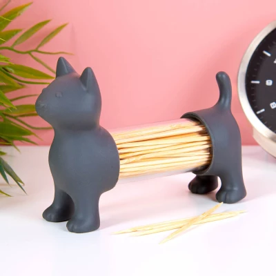 Afbeelding van Poes Cocktailprikkerhouder Grijs