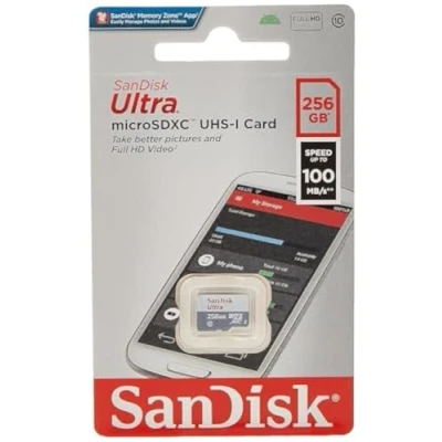 Image de SanDisk Ultra Carte mémoire flash 256 Go Class 10 microSDXC UHS I