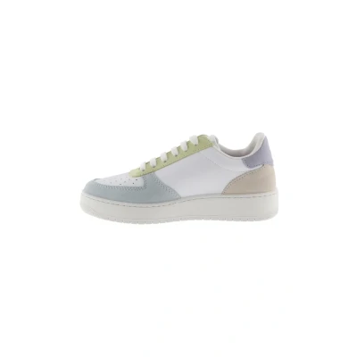 Afbeelding van Victoria 1258214 lage damessneaker, Madrid, meerkleurig, plateau, Lichtblauw