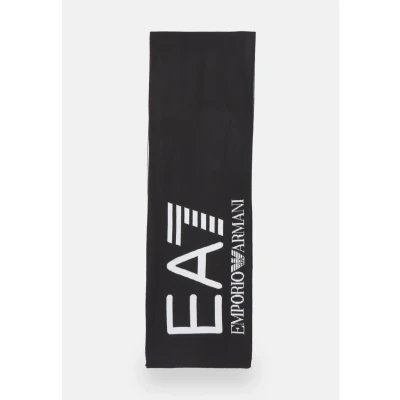 Afbeelding van EA7 Emporio Armani Scarf Unisex Sjaal, Maat: Medium, Black/white