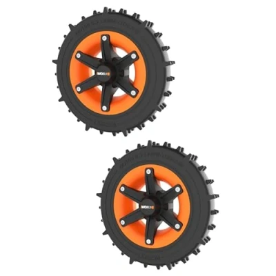Afbeelding van WORX Verkrampte verzwaarde wielen ventileert de vloer en verbetert hechting van je Landroid L WA0955 (voor WR147E.1 / WR148E WR153E WR155E)