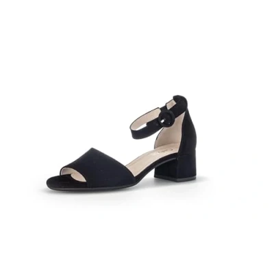 Afbeelding van Gabor Sandalen met riempjes voor dames, Zwart 47, 38 EU
