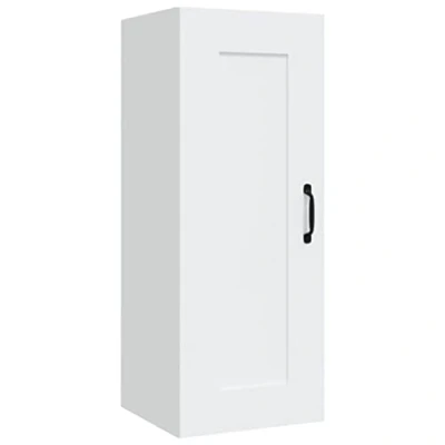 Image de vidaXL Armoire suspendue Blanc 35x34x90 cm Bois d&#039;ingénierie812474