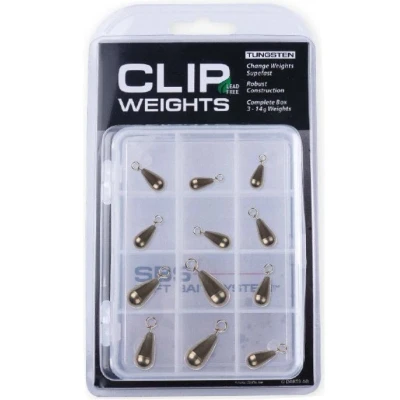 Afbeelding van Darts Tungsten Clip Weights Box Loodvervanger