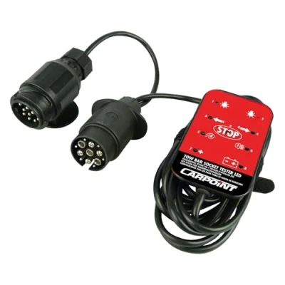 Afbeelding van Carpoint 12V LED Stekkerdoos Tester 0438118
