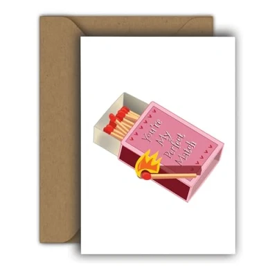 Afbeelding van Edition Colibri Valentijnskaart voor hem en haar, A6 formaat, opvouwbaar, met envelop, liefdeskaart, verjaardagskaart, Valentijnskaart, grappig album H000252