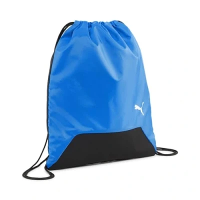 Afbeelding van puma Teamgoal Gym Sack Sporttas, uniseks, 1 stuk, Electric Blue Lemonade Zwart, Eén maat, gymtas