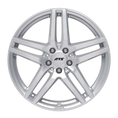 Afbeelding van ATS 5 gat 18duim 112mm lichtmetalen Velg Mizar polar zilver MZ80848M81