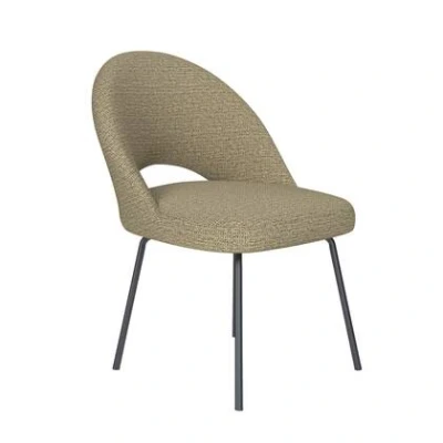 Afbeelding van Housecraft Living Mick Eetkamerstoel Metaal Pistache groen