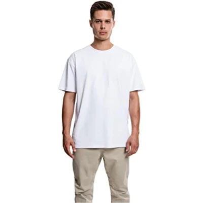 Image de Urban Classics Heavy Oversized Tee T Shirt Homme, Blanc, 3XL
