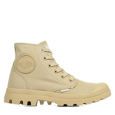 Afbeelding van Palladium Unisex Sneakers hoog, Heren, Maat: 42, Warm sand Katoen
