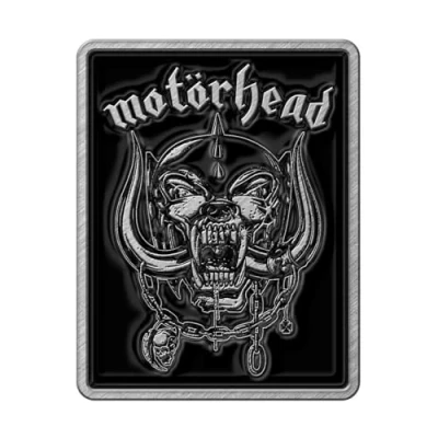 Afbeelding van Motorhead Logo &amp; War Pig Pin Zwart/Zilverkleurig
