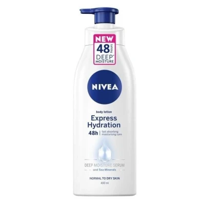 Afbeelding van Nivea Bodylotion Express met pomp 400 ml