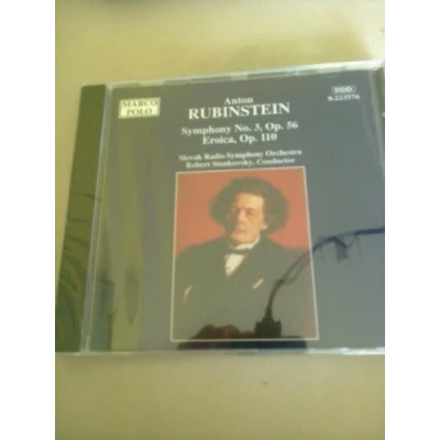 Afbeelding van Rubinstein: Symphony no 3, etc / Stankovsky, Slovak Radio SO