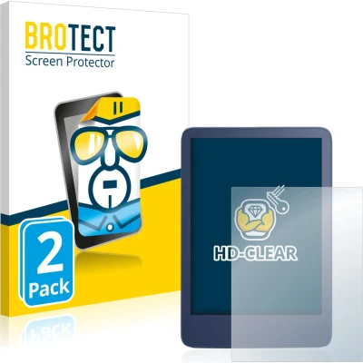 Afbeelding van BROTECT Screenprotector voor Amazon Kindle Reader 2022 Folie Beschermfolie transparant (2 Stuks)
