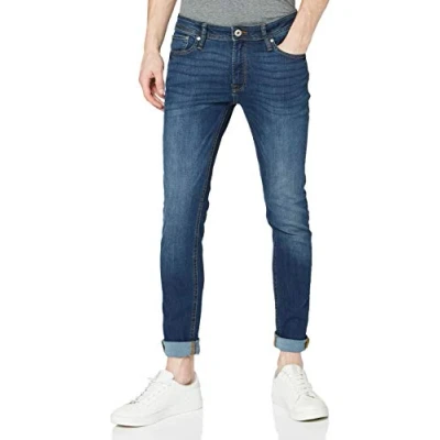 Afbeelding van Jack &amp; Jones jeans slanke pasvorm, heren, Blauwe Denim